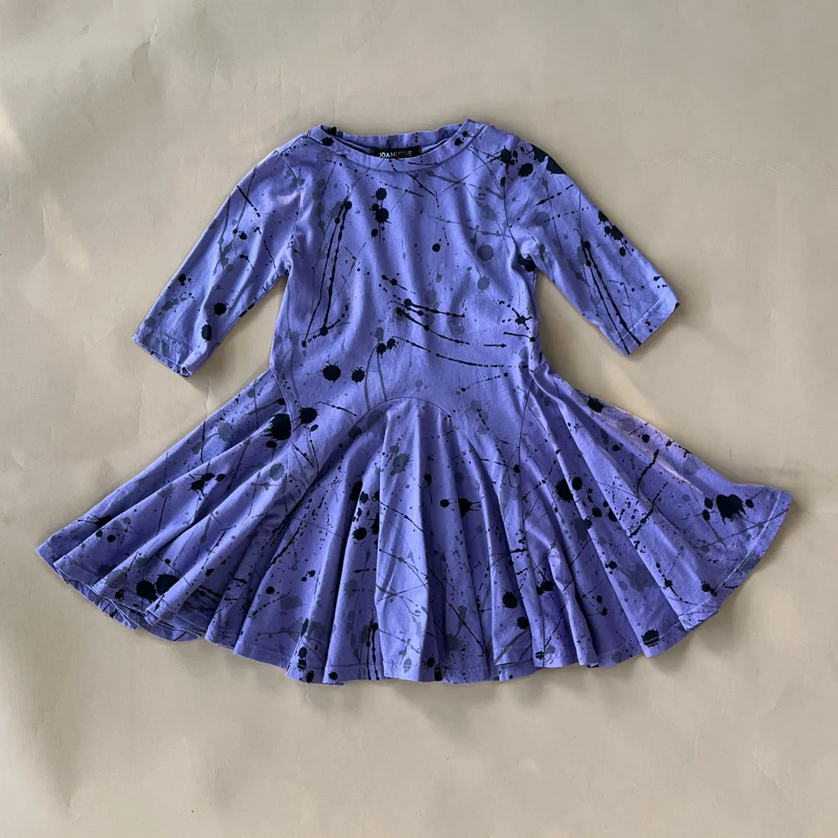 Ballet-Splatter dress | Purple