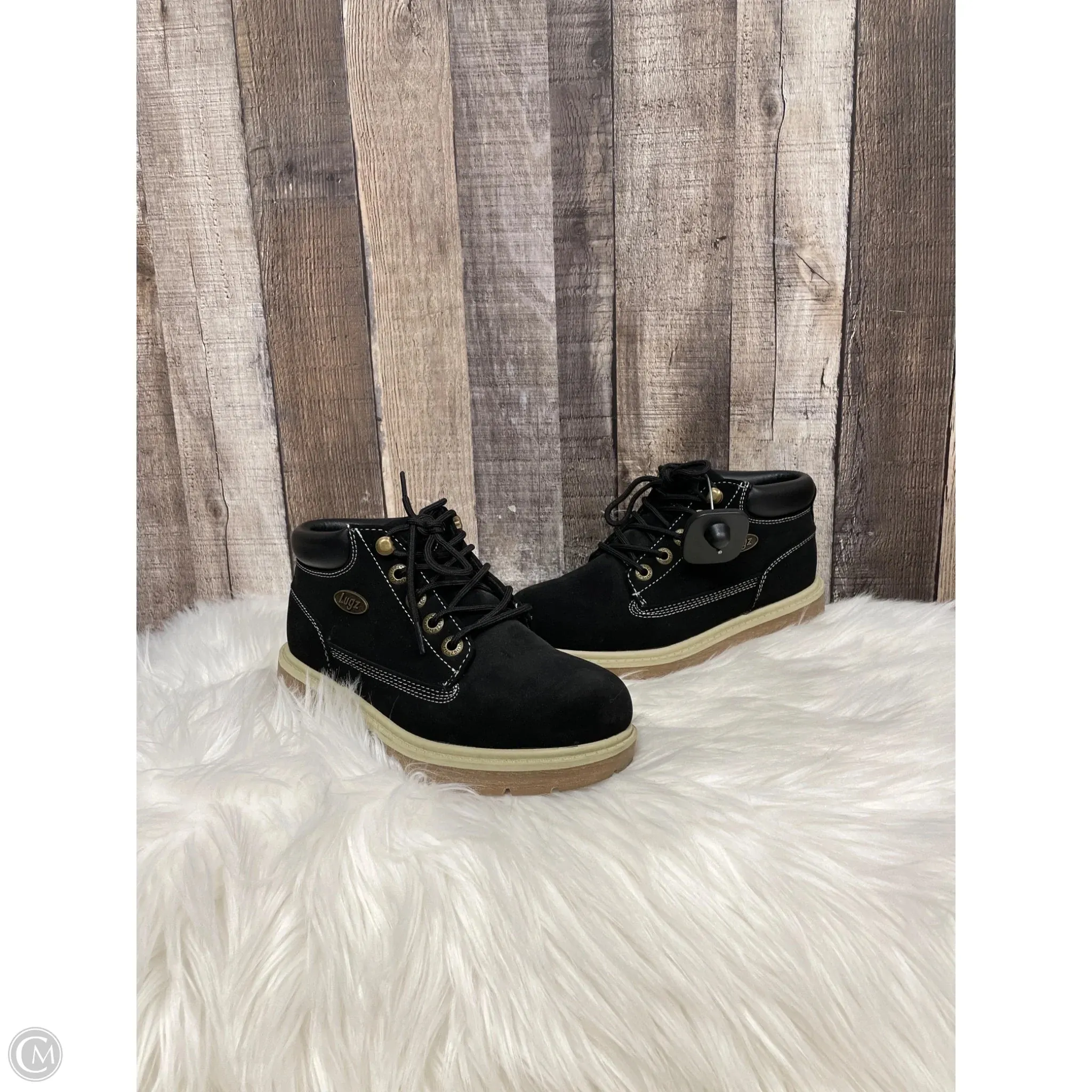 Boots Ankle Flats By Cme In Black, Size: 6
