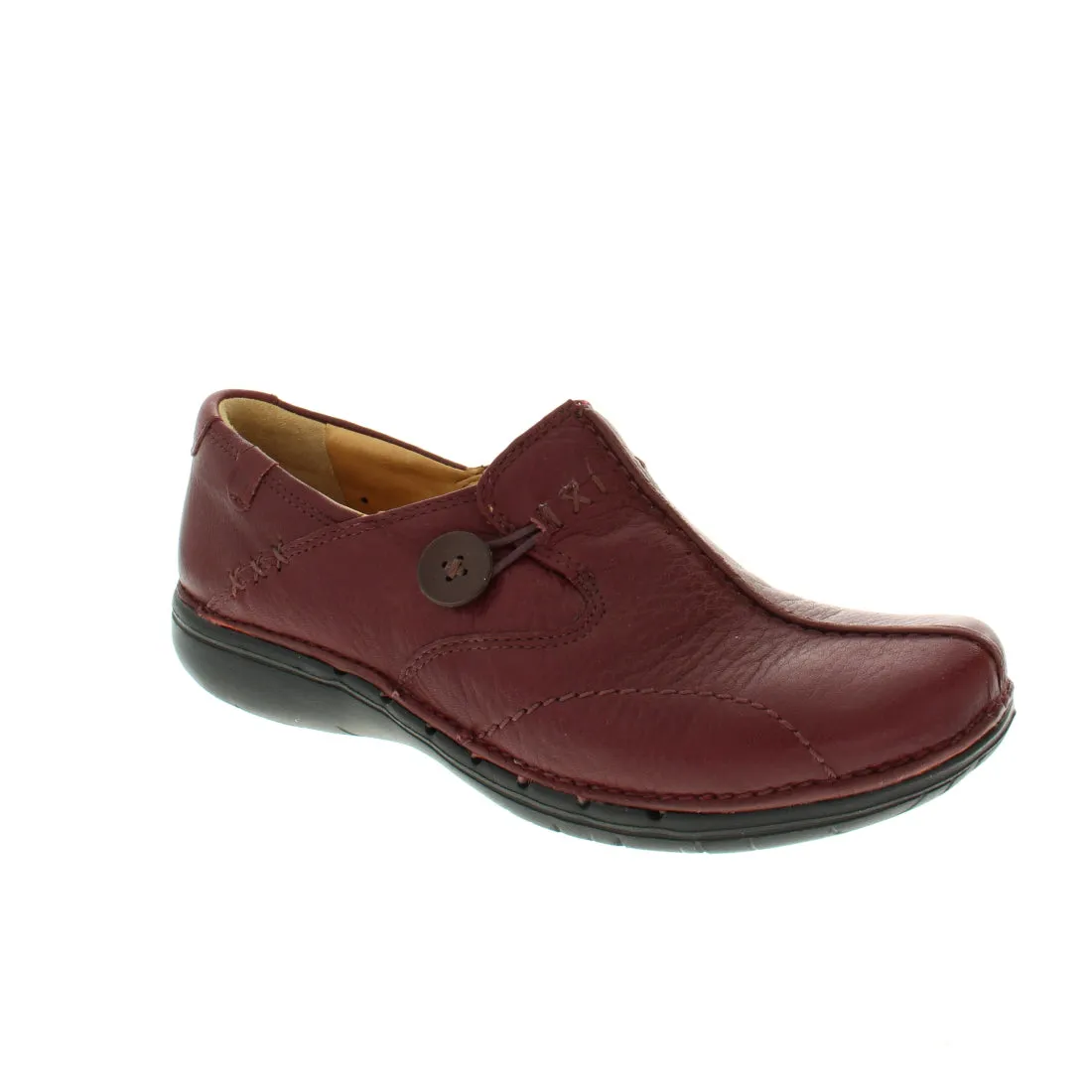 Clarks Un.loop - Burgundy