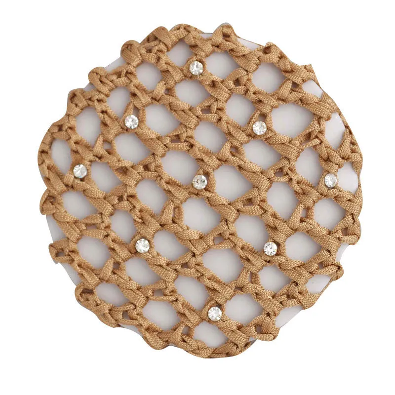 Fedol@ Bun Cover with 9 Rhinestones