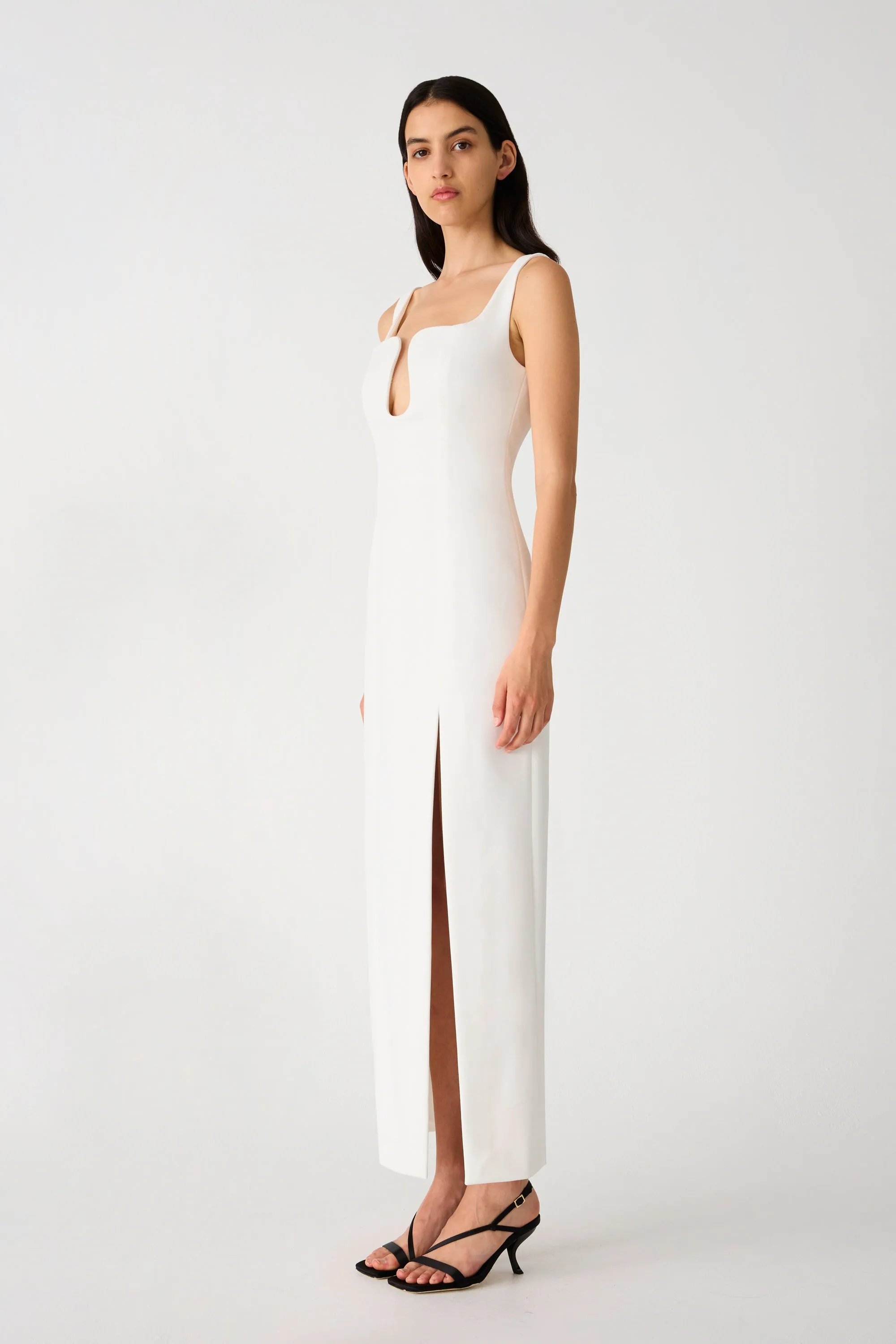 FRANKA CREPE GOWN
