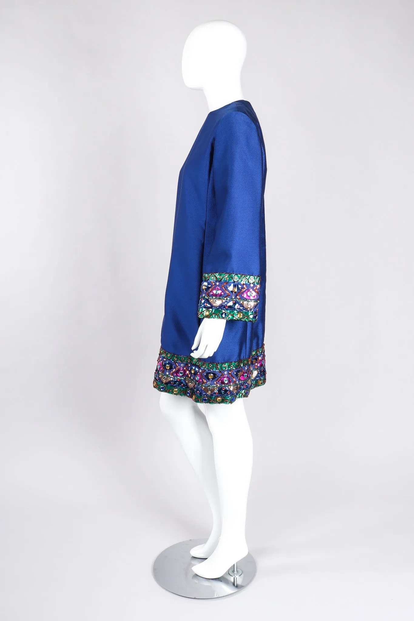 Jewel Trimmed Dress
