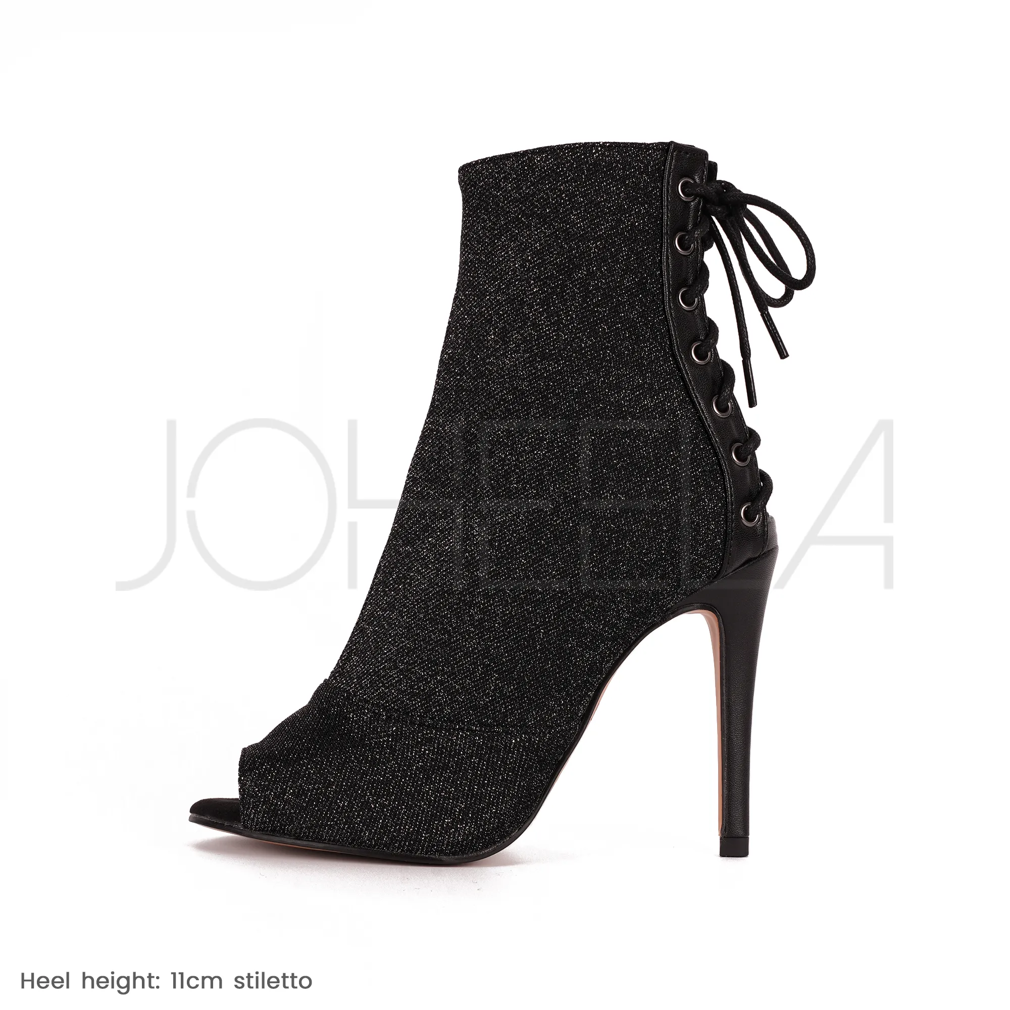Louane Glitters réédition - Talons stilettos slim - Prête à expédier