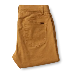 Pinpoint Canvas Five-Pocket - Bistre Brown