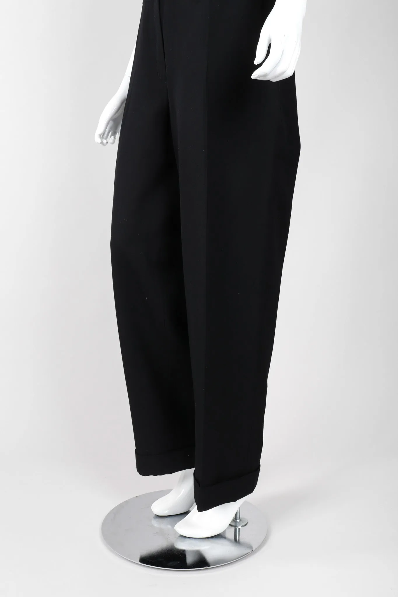 Tuxedo Vest Jumpsuit