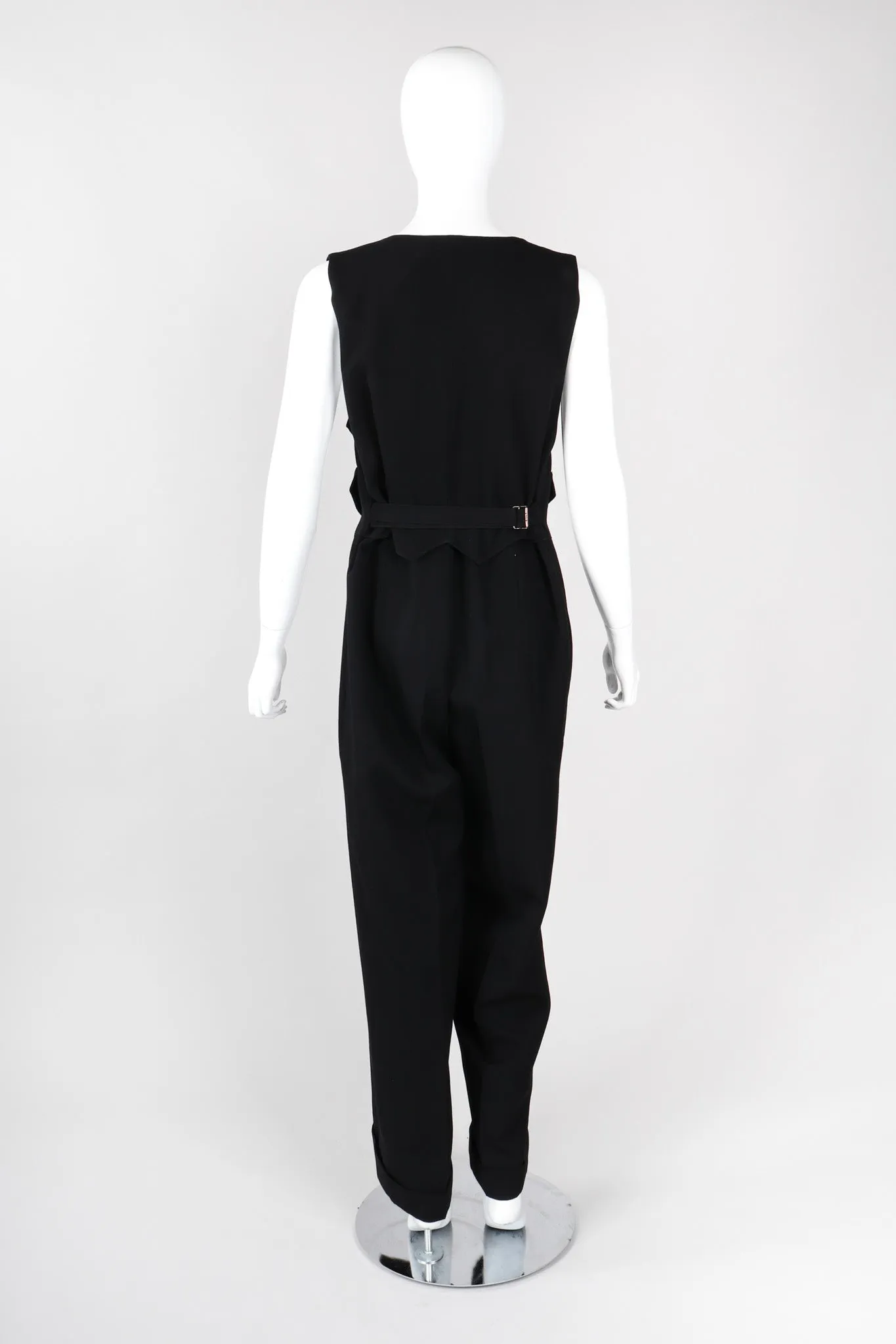 Tuxedo Vest Jumpsuit